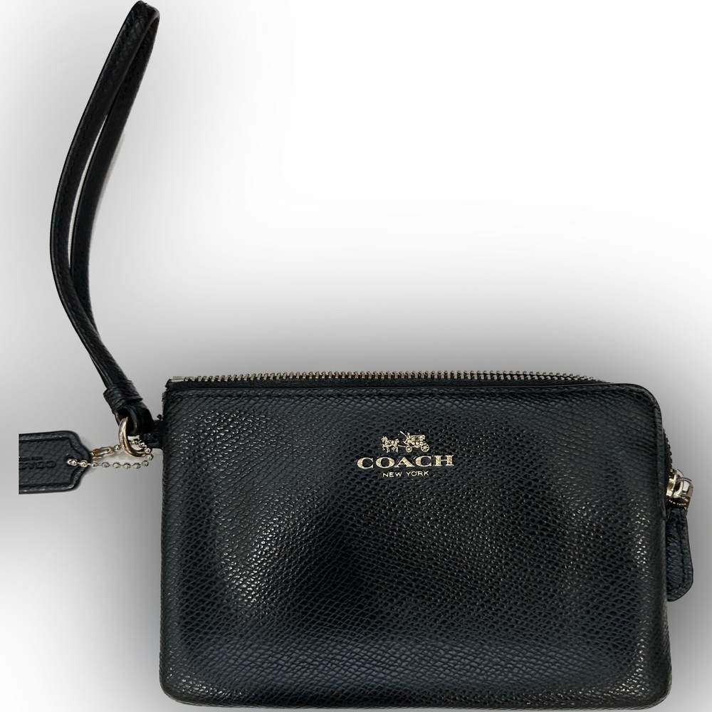 Coach Leather Wristlet